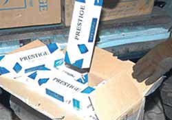 General sigara kaçakçısı çıktı...