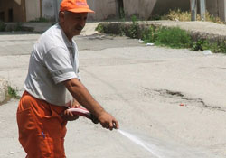 Gazi'de bahar temizliği