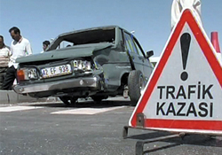 Trafik kazası: 3 yaralı