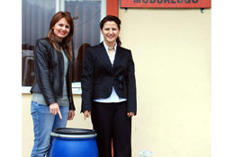 800 litre atık yağ toplandı