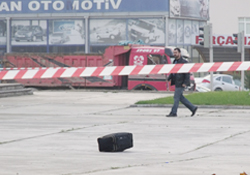 Bafra'da bomba paniği