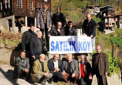 Devlete inat satılık köy!