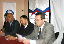 Sağlık-Sen temsilcileri ile bir araya geldi