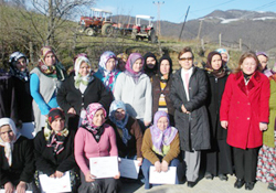 Kursiyerler sertifikalandı