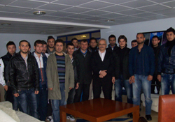 Özakkaya'ya geçmiş olsun ziyareti