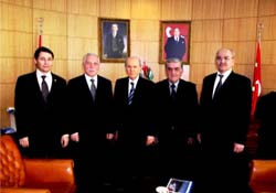 Bafra'nın sorunları Bahçeli'nin masasında