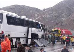 Alucra'da korkunç kaza!