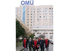 OMÜ'de cübbeli eylem