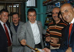 Halkla içiçe olacağız