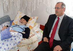 Yatalak hastalara evde hizmet
