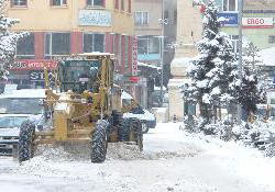 Kar temizliği başladı