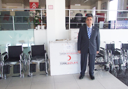 Kızılay'dan anlamlı bağış