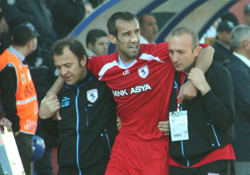 Kartal maçında yok