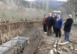 Kaymakam çalışmaları izledi