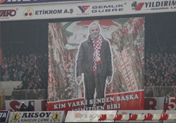 Taraftarın Öztürk sevgisi bir başka