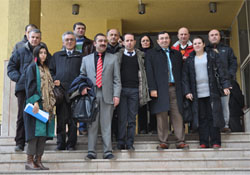 Taşlama davasında beraat çıktı