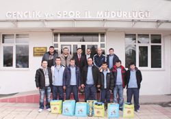 İŞİTME ENGELLİLERDEN ZİYARET