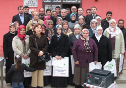 Kursiyerler sertifikalarını aldı