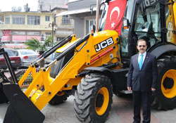 Yeni iş makinası hizmete başladı