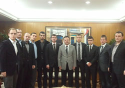 AK gençlerden Vali Aksoy`a ziyaret