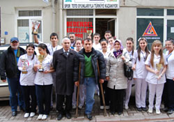 HEMŞİRE ADAYLARI BESK'İ ZİYARET ETTİ