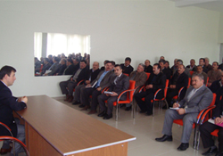 Kaymakam çalışmaları anlattı