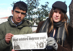 Müdür Koç'a tepki