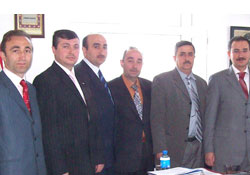 Din görevlilerin Dündar'a ziyaret