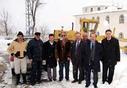 Karla mücadele devam ediyor