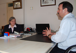 Tülay Bakır gazetemizi ziyaret etti