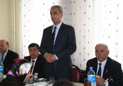Şehit aileleri yemekte buluştu