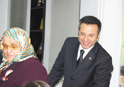 Şehit aileleri Vali Aksoy'u ziyaret etti