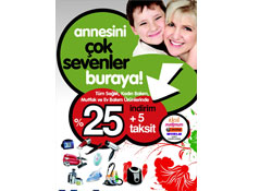 Anneler Günü'ne özel kampanya