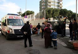 Sınav heyecanını yenemedi