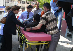 Huzurevinde yangın tatbikatı