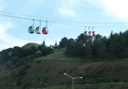Samsun'daki teleferik polemik yarattı