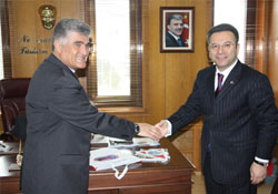 TDF Başkanı'ndan Vali'ye ziyaret