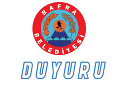 Bafra Belediyesi uyarıyor