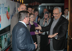 Başkana sürpriz doğum günü