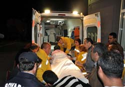 Sinop'ta polis aracına silahlı saldırı