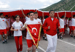 'Sevgi Bayrağı' Tokat'ta