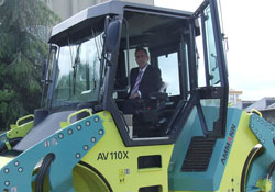 Atakum silindire kavuştu