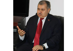 İçişleri Bakanı Güneş Samsun'da