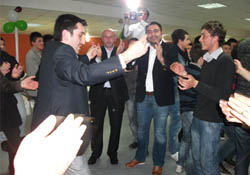 Çılgınlar gibi eğlendiler