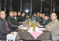 Şampiyonlara yemek jesti