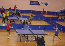 Masa tenisinde büyük organizasyon