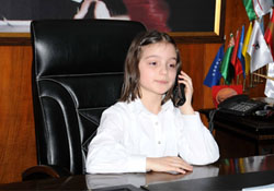 Nursena'nın başkanlık tecrübesi