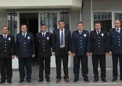 Çarşamba'da "Baş polisler" görevde