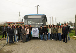 Geleceğin mühendisleri silah fabrikasını gezdi