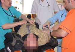 Motosikletlerin kazası: 1 yaralı